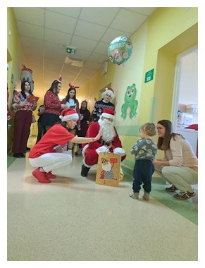 Kolędowanie w szpitalu